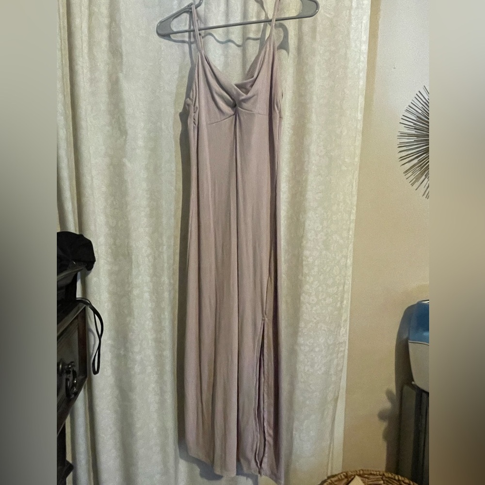 Elegant pink Maxi Dress